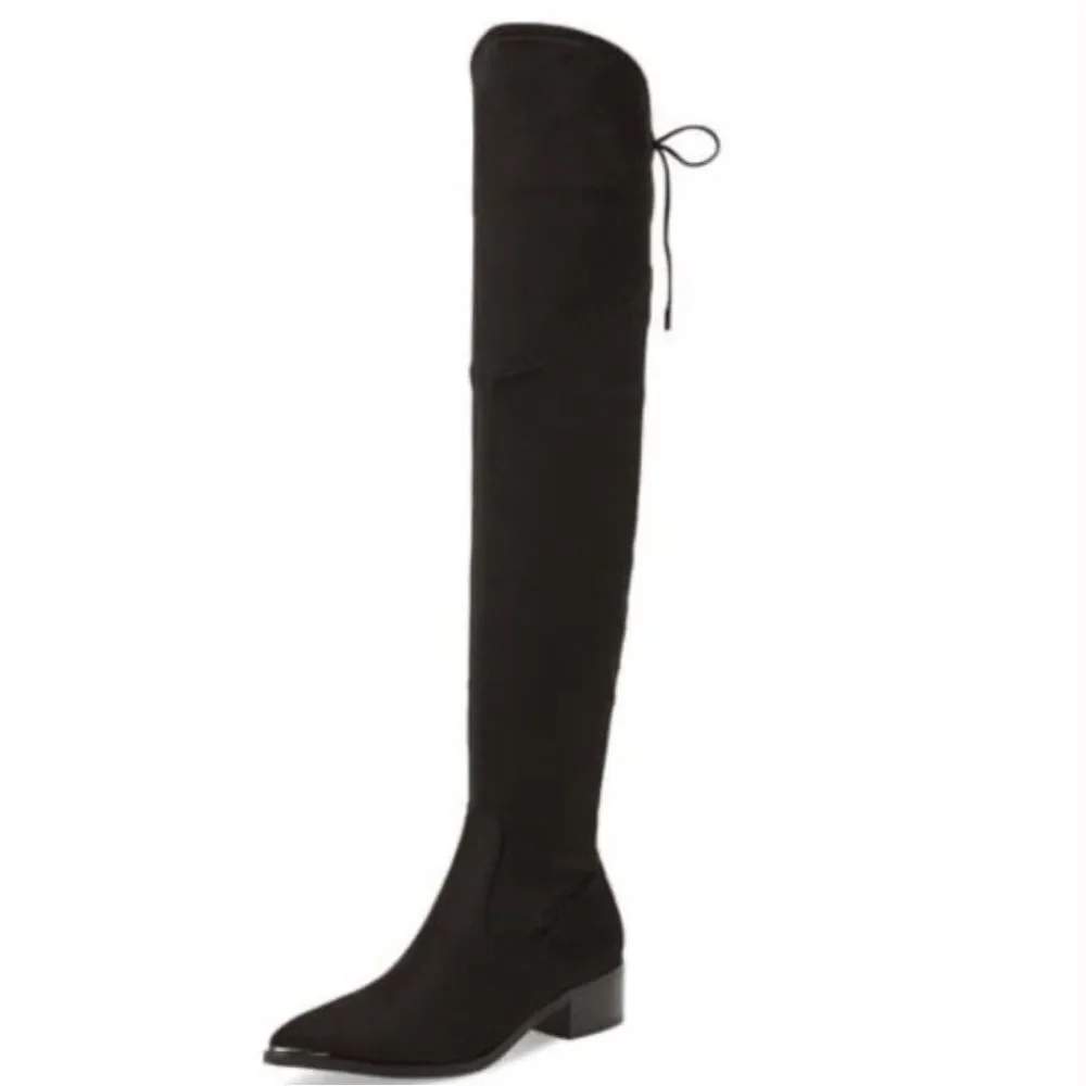 - NWT IN BOX MARK FISHER OVER THE KNEE YUNA BOOTS BLACK SIZE 5.5